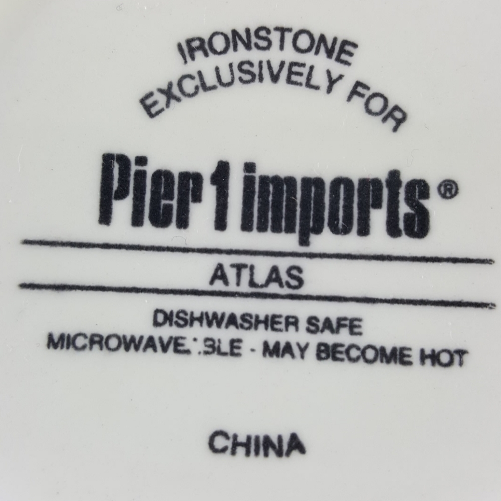 ATLAS Mug, PIER 1 Imports Geometric Design, 14 Fl.oz - Picture 9 of 10